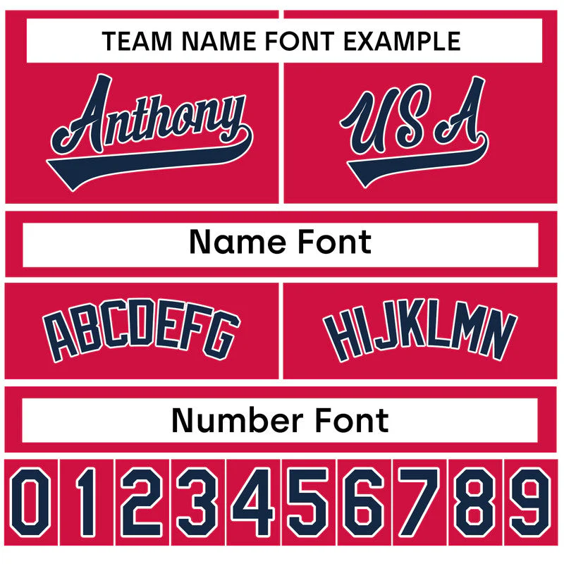 Custom Red White Authentic Fade Fashion Baseball Jersey